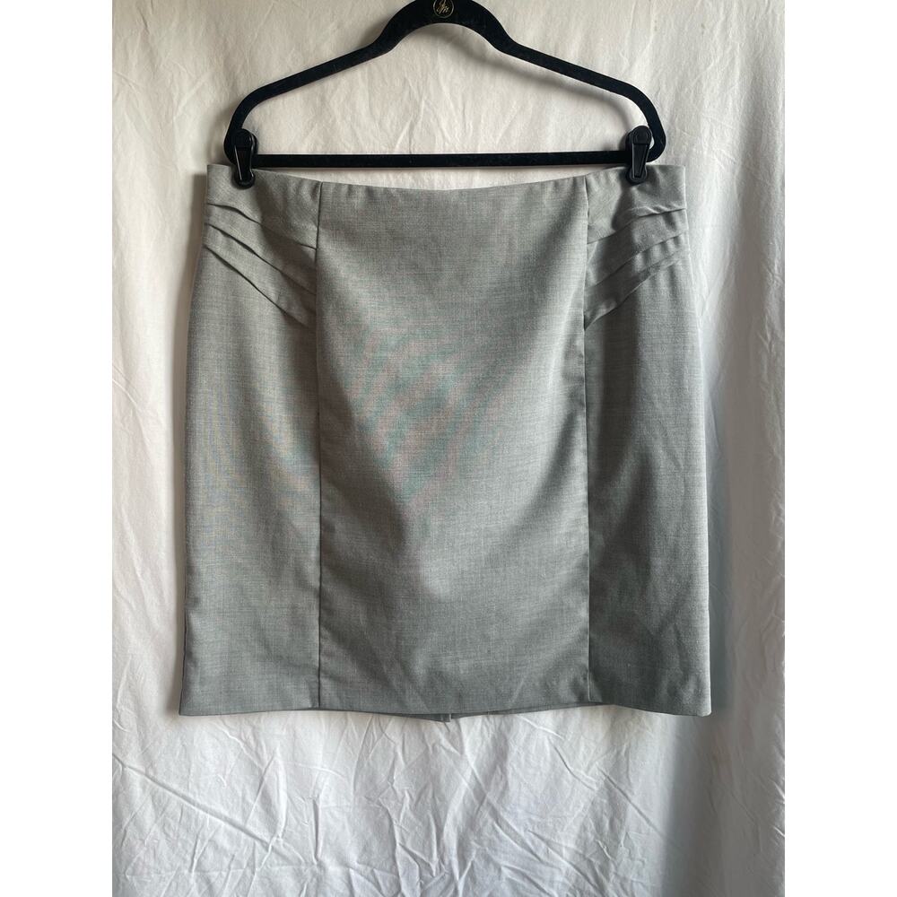 New York and Company - Grey Pencil Skirt - Size 18